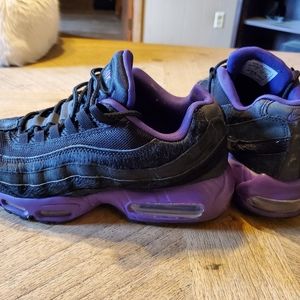 Nike Air Max 95 Black/purple mens size 8